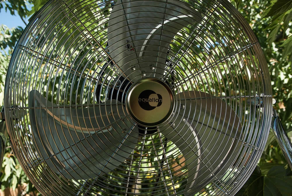 potência de um ventilador de 50 cm